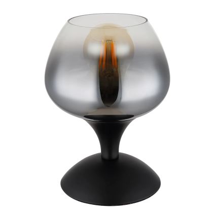 Globo - Stona lampa 1xE27/40W/230V crna