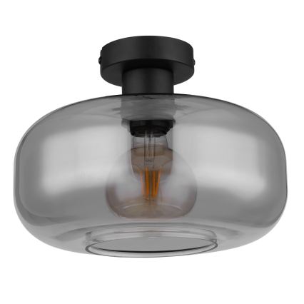 Globo - Plafonski luster 1xE27/40W/230V, prečnik 28 cm, siva
