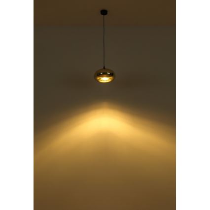 Globo - Luster na sajli 1xE27/60W/230V u boji bakra