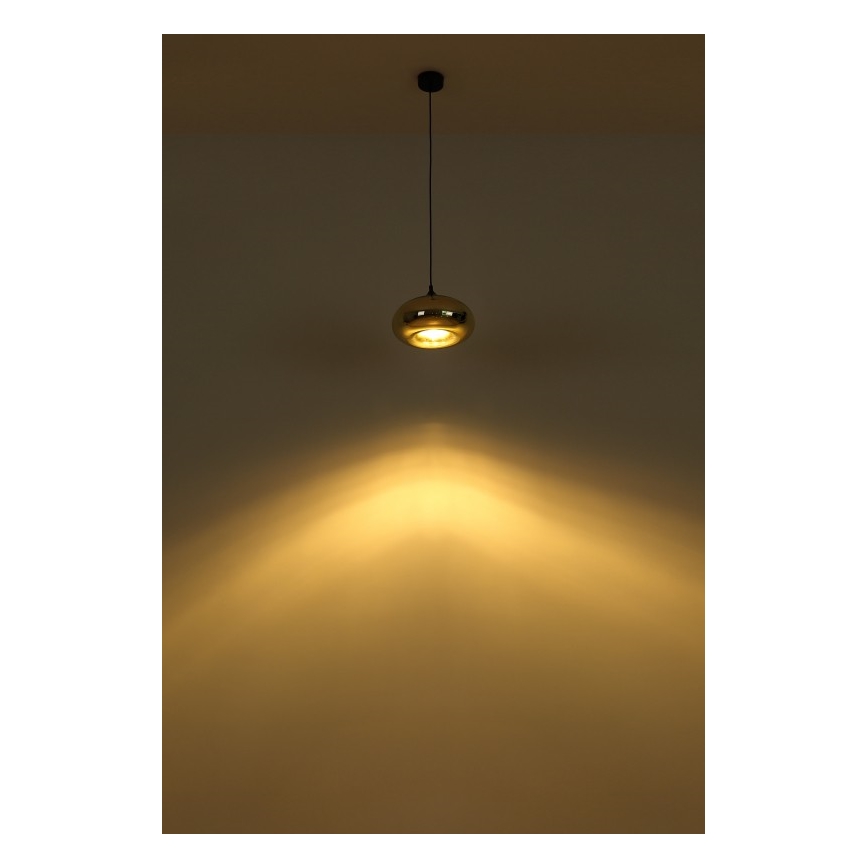 Globo - Luster na sajli 1xE27/60W/230V u boji bakra