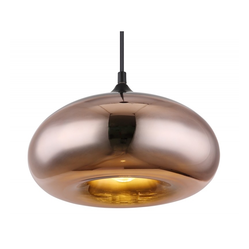Globo - Luster na sajli 1xE27/60W/230V u boji bakra