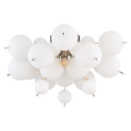 Globo - Plafonski luster 3xE14/25W/230V prečnik 55 cm bela