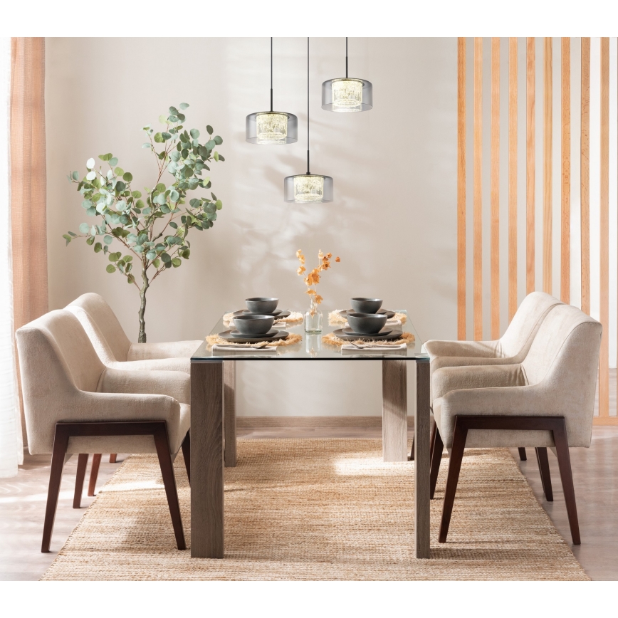 Globo - LED luster na sajli 3xLED/8W/230V