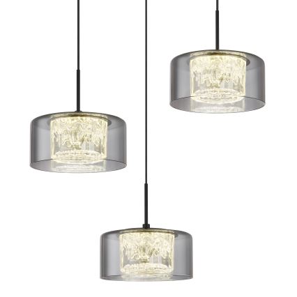 Globo - LED luster na sajli 3xLED/8W/230V