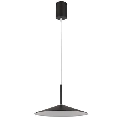 Globo - LED luster na sajli LED/18W/230V 4000K crna