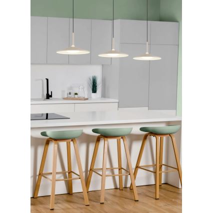 Globo - LED luster na sajli LED/24W/230V 4000K bež