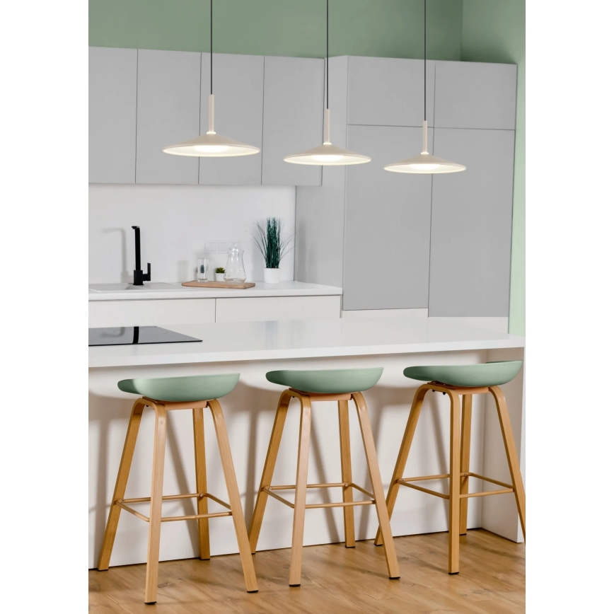 Globo - LED luster na sajli LED/24W/230V 4000K bež