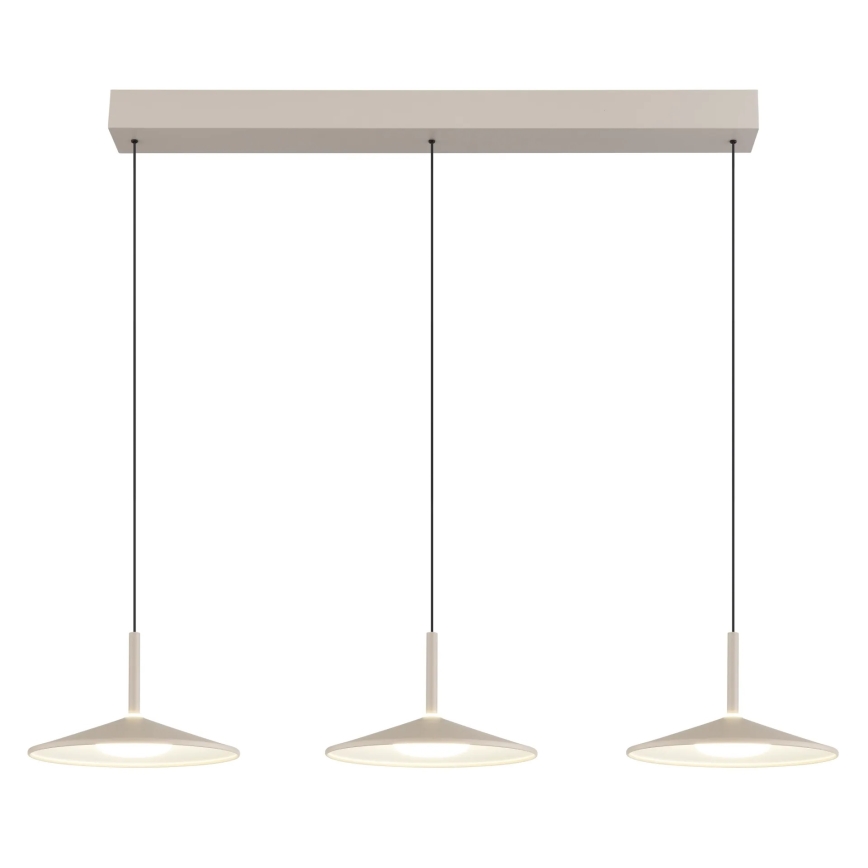 Globo - LED luster na sajli LED/24W/230V 4000K bež