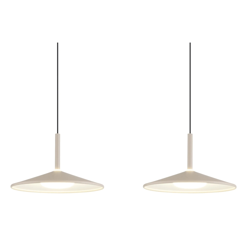 Globo - LED luster na sajli LED/24W/230V 4000K bež