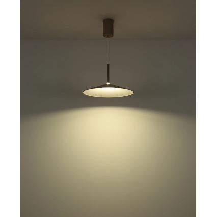 Globo - LED luster na sajli LED/18W/230V 4000K bež