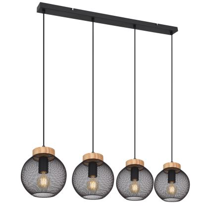 Globo - Luster na sajli 4xE27/40W/230V