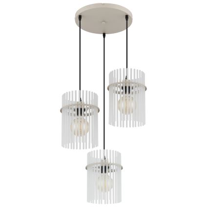 Globo - Luster na sajli 3xE27/60W/230V