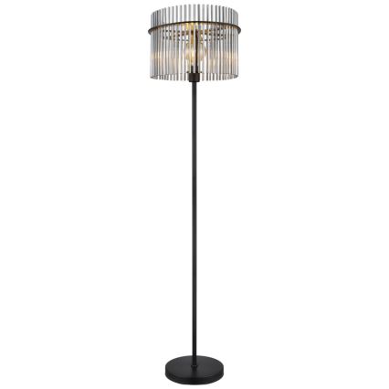 Globo - Stojeća lampa 1xE27/60W/230V crna