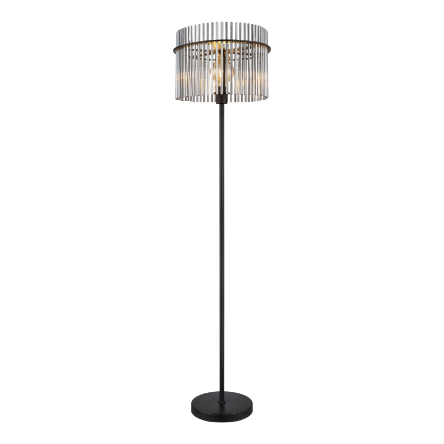 Globo - Stojeća lampa 1xE27/60W/230V crna