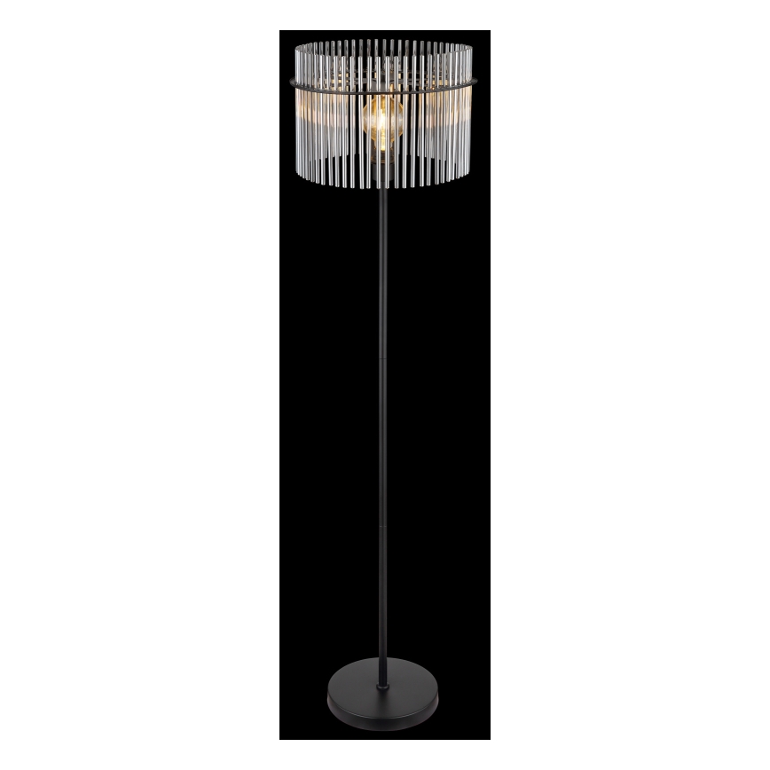 Globo - Stojeća lampa 1xE27/60W/230V crna