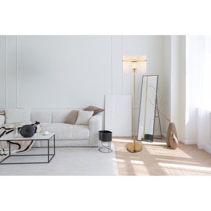 Globo - Stojeća lampa 1xE27/60W/230V zlatna