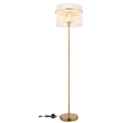Globo - Stojeća lampa 1xE27/60W/230V zlatna