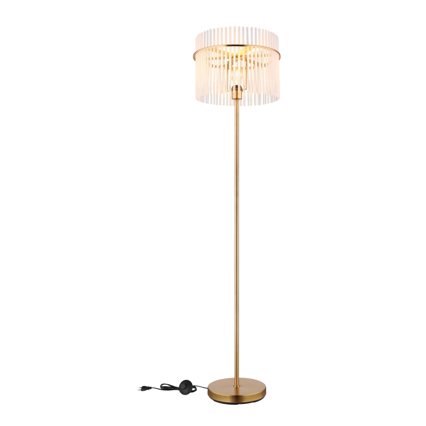 Globo - Stojeća lampa 1xE27/60W/230V zlatna