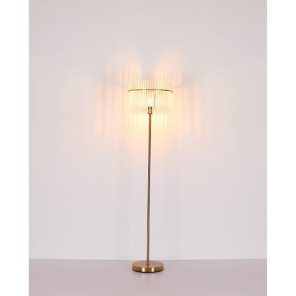 Globo - Stojeća lampa 1xE27/60W/230V zlatna