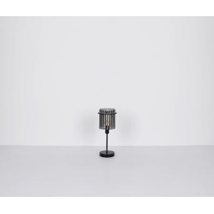 Globo - Stona lampa 1xE14/40W/230V prečnik 15 cm crna