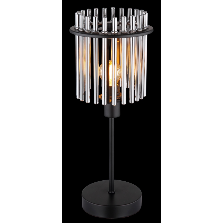 Globo - Stona lampa 1xE14/40W/230V prečnik 15 cm crna