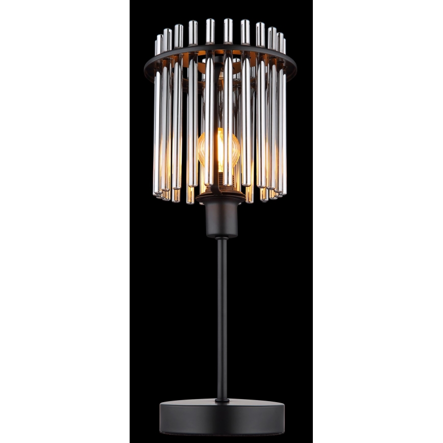 Globo - Stona lampa 1xE14/40W/230V prečnik 15 cm crna