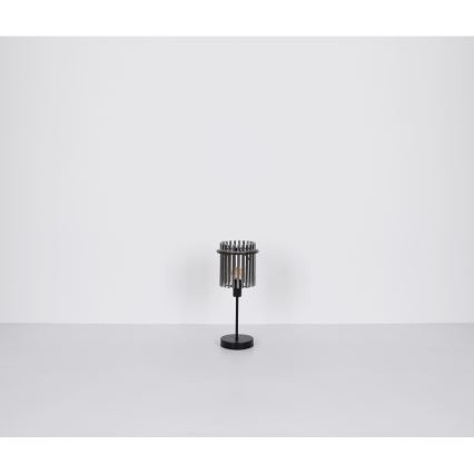 Globo - Stona lampa 1xE27/60W/230V, prečnik 30 cm, crna
