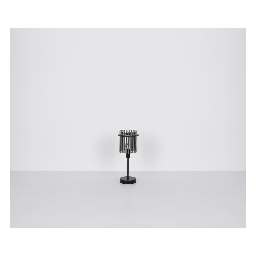 Globo - Stona lampa 1xE27/60W/230V, prečnik 30 cm, crna