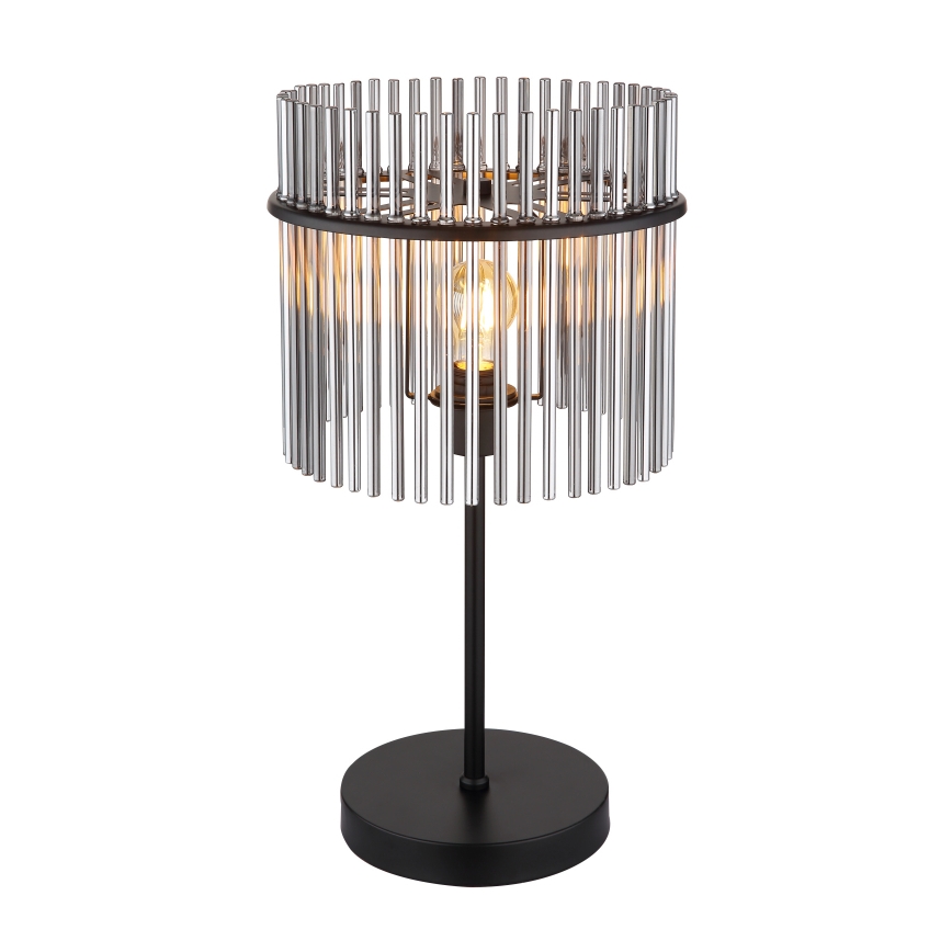 Globo - Stona lampa 1xE27/60W/230V, prečnik 30 cm, crna