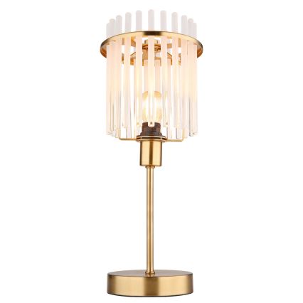 Globo - Stona lampa 1xE14/40W/230V prečnik 15 cm zlatna