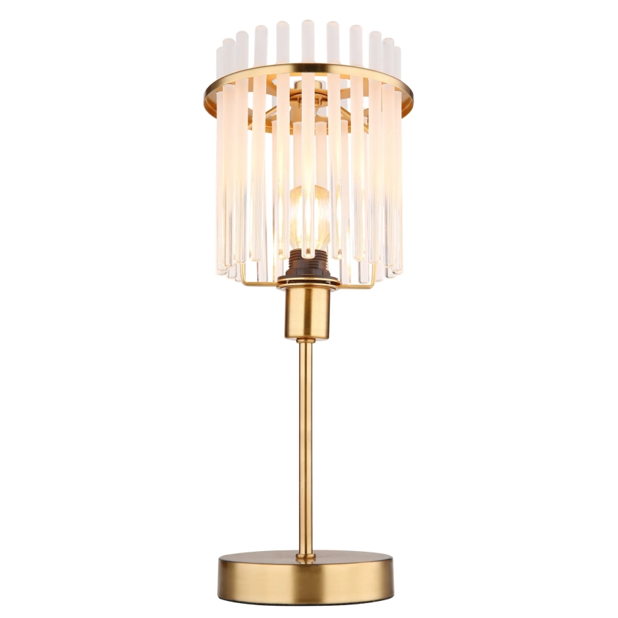 Globo - Stona lampa 1xE14/40W/230V prečnik 15 cm zlatna