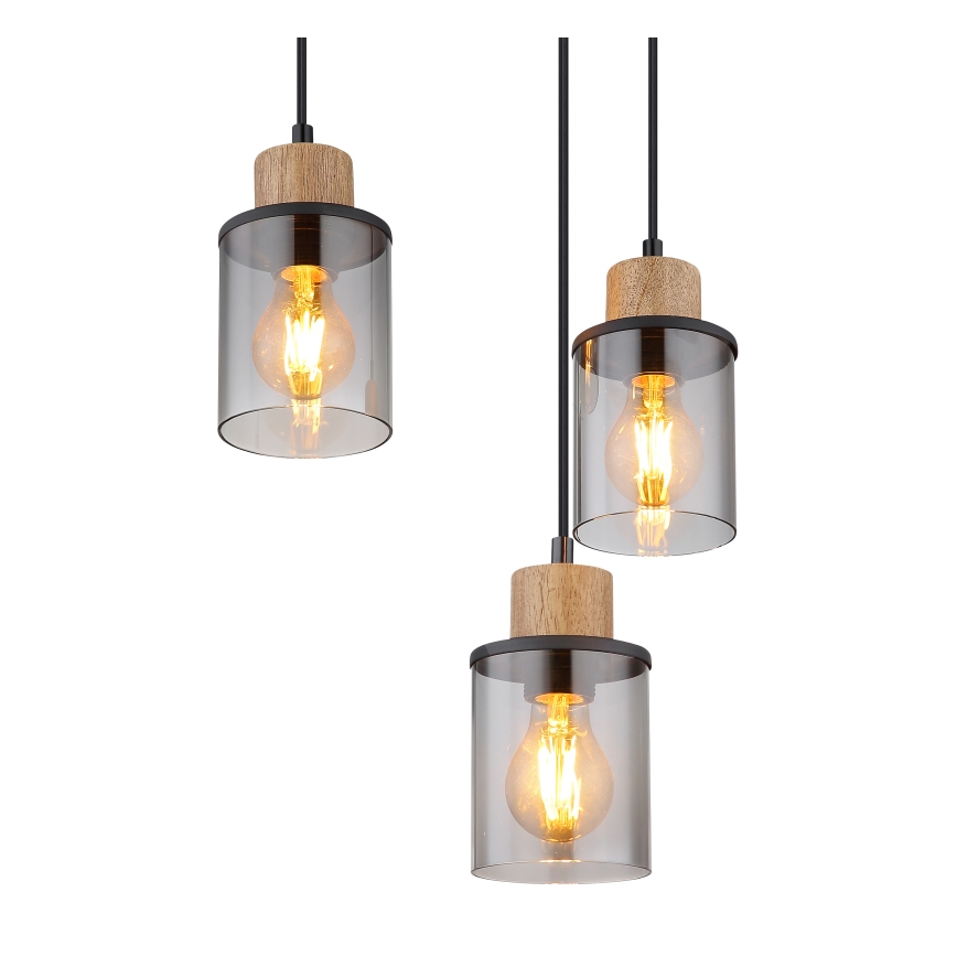 Globo - Viseći luster na sajli 6xE27/15W/230V