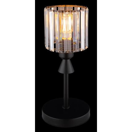 Globo - Stona lampa 1xE27/60W/230V prečnika 15 cm crna