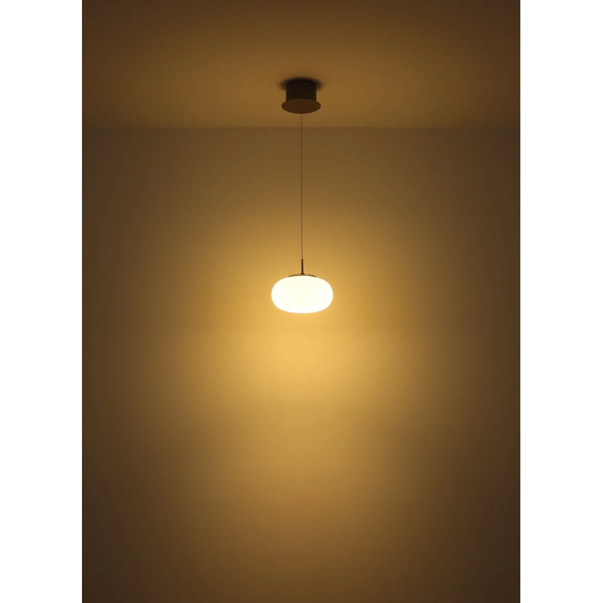 Globo - LED luster na sajli LED/6W/230V beo