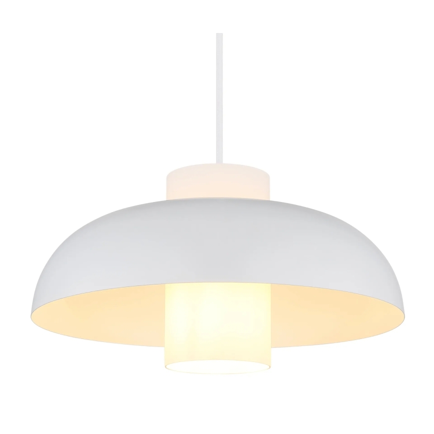 Globo - Luster na sajli 1xE27/60W/230V bela