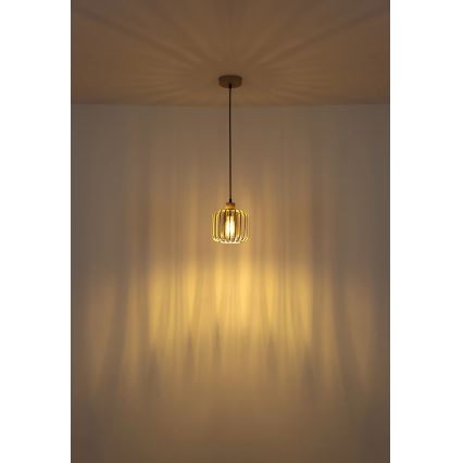 Globo - Luster na sajli 1xE27/40W/230V prečnik 18 cm
