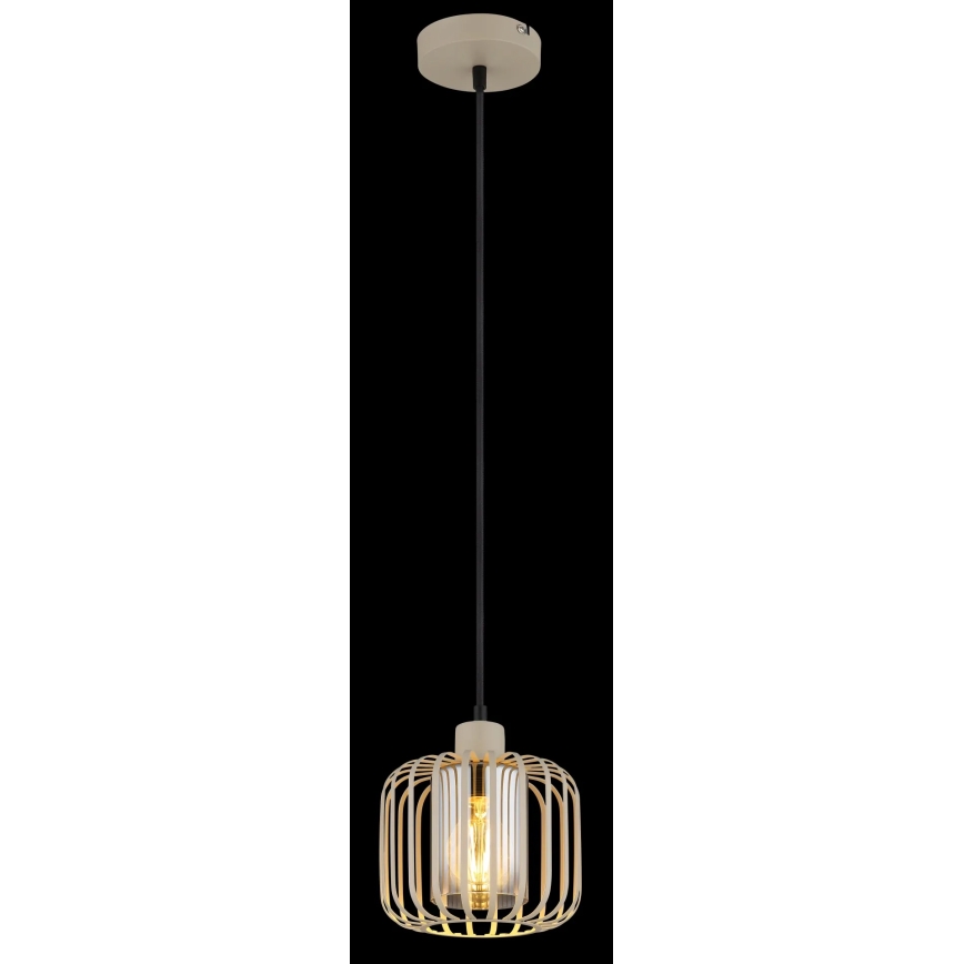 Globo - Luster na sajli 1xE27/40W/230V prečnik 18 cm