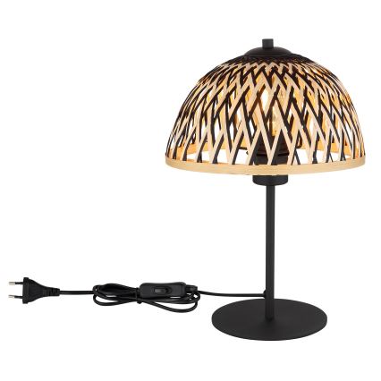 Globo - Stona lampa 1xE27/15W/230V bambus