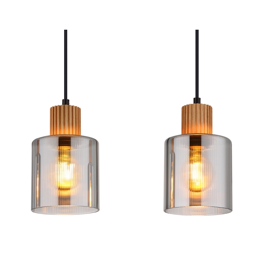 Globo - Luster na sajli 3xE27/25W/230V