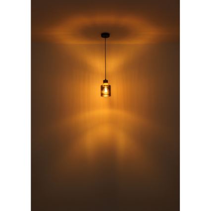 Globo - Luster na sajli 1xE27/25W/230V pr. 12 cm