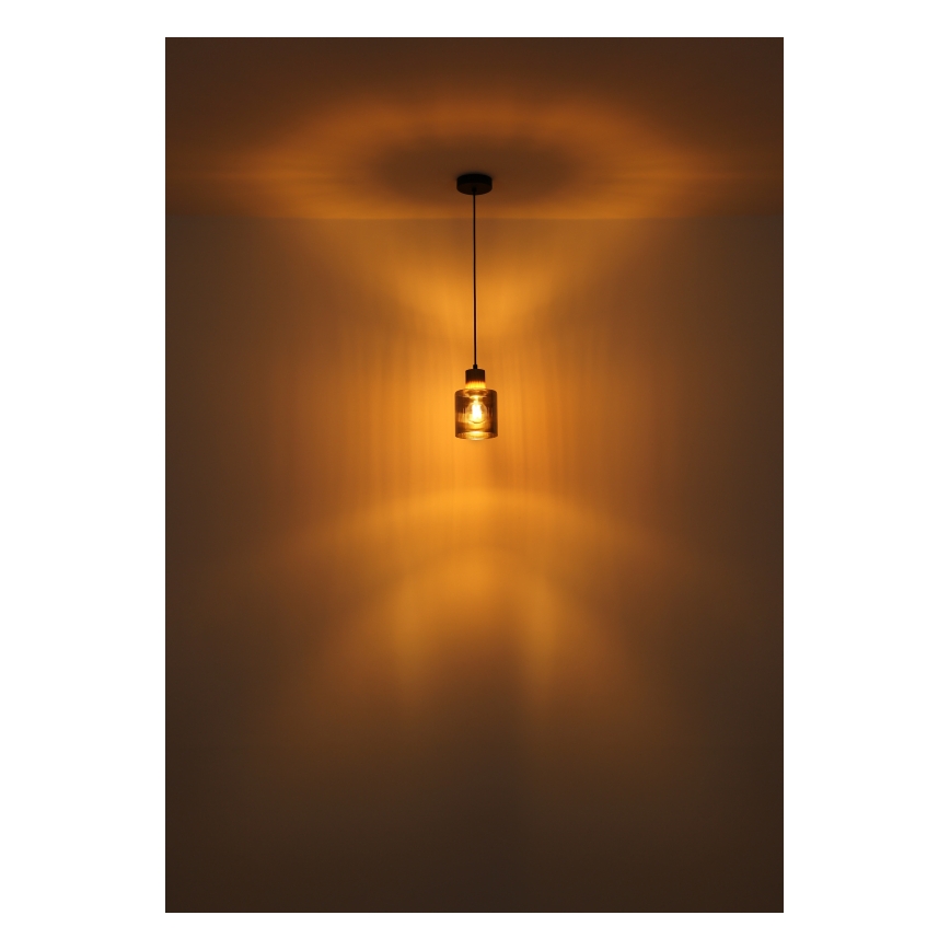 Globo - Luster na sajli 1xE27/25W/230V pr. 12 cm