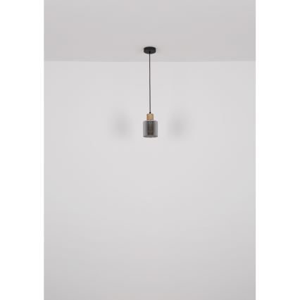 Globo - Luster na sajli 1xE27/25W/230V pr. 12 cm