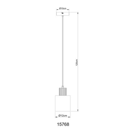 Globo - Luster na sajli 1xE27/25W/230V pr. 12 cm