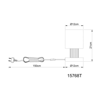 Globo - Stona lampa 1xE27/25W/230V