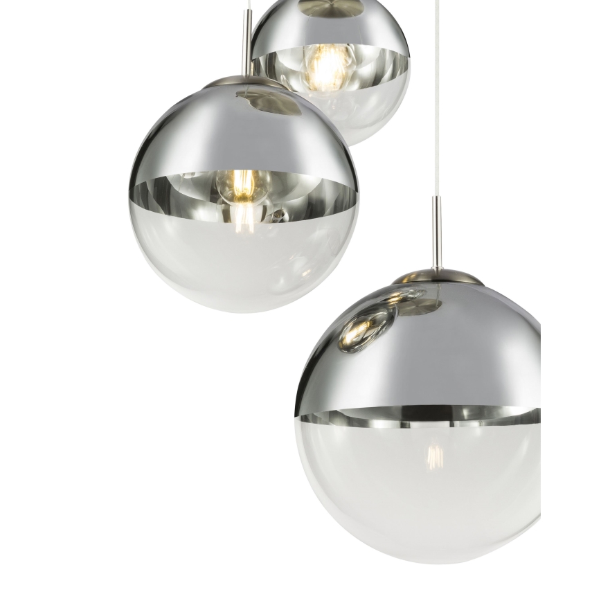 Globo - Luster na sajli 3xE27/40W/230V, prečnik 51 cm