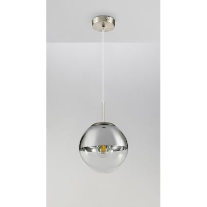 Globo - Visilica na sajli 1xE27/40W/230V Ø 20 cm