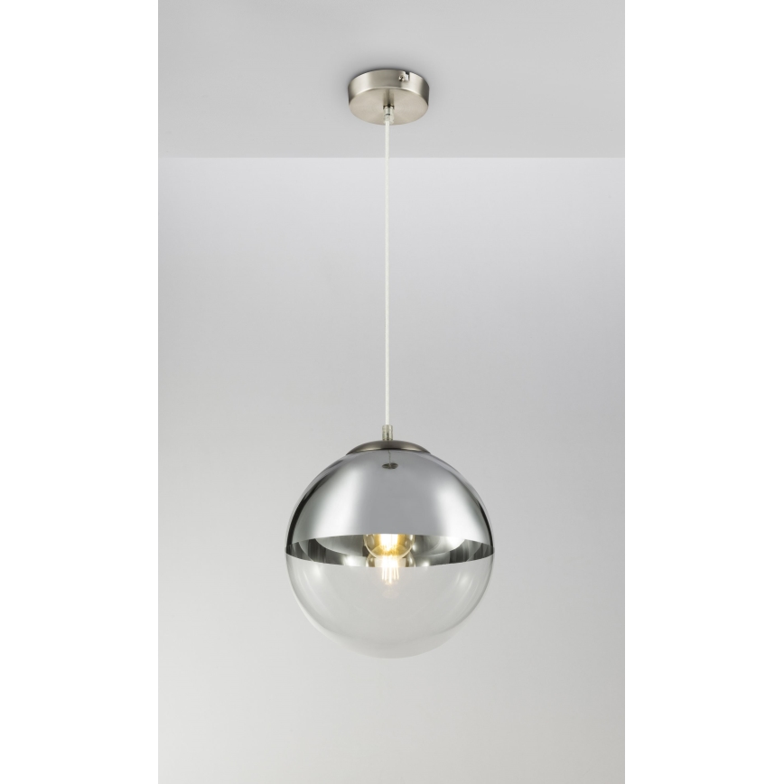 Globo - Luster na sajli 1xE27/40W/230V prečnik 30 cm