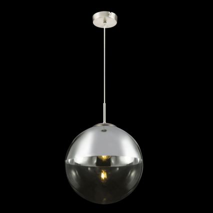 Globo - Viseći luster na sajli, 1x E27/40W/230V, prečnik 33 cm