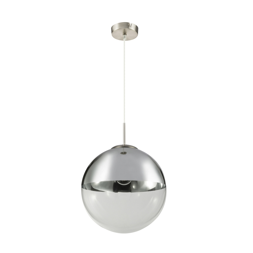 Globo - Viseći luster na sajli, 1x E27/40W/230V, prečnik 33 cm