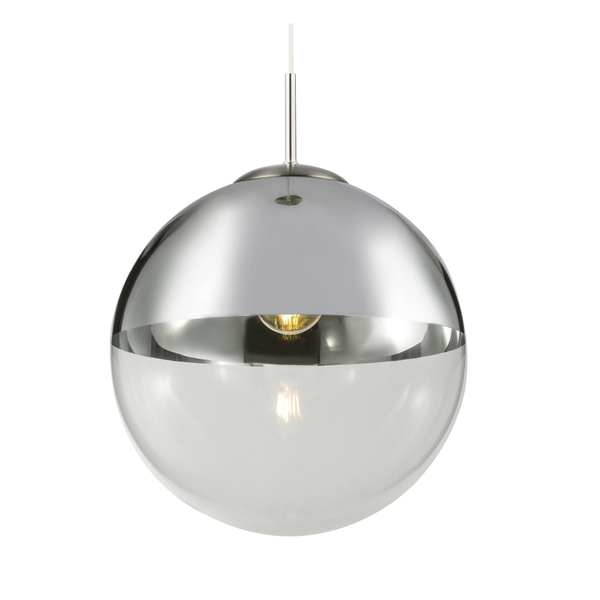 Globo - Viseći luster na sajli, 1x E27/40W/230V, prečnik 33 cm